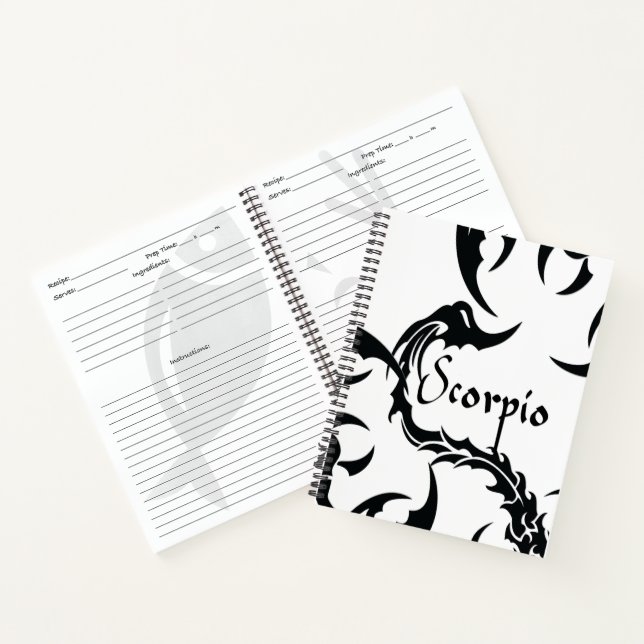 Carnet Scorpion (Intérieur)