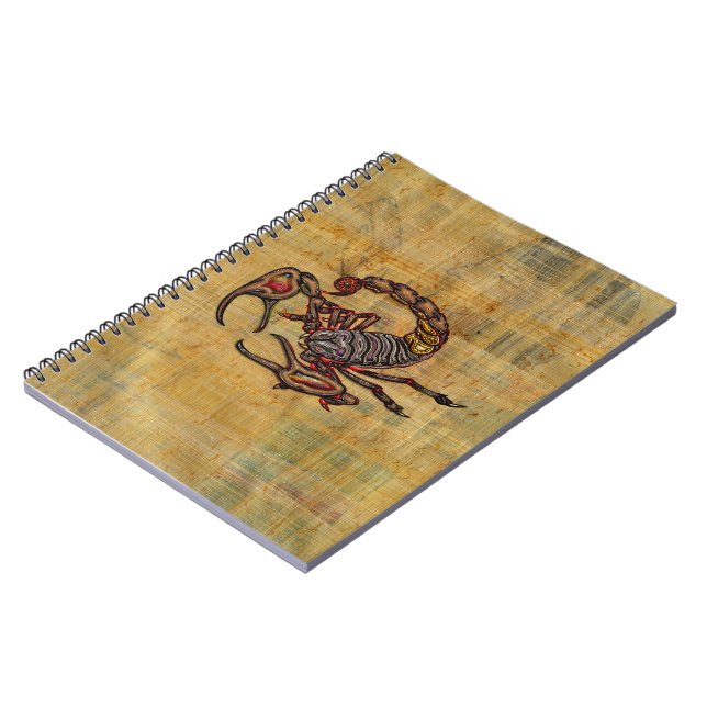 Carnet Scorpion (Côté gauche)