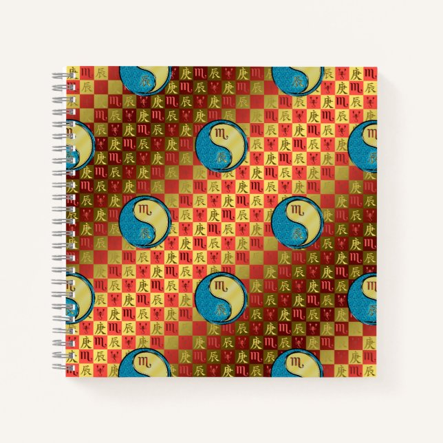 Carnet Scorpion & Dragon de Métal (Devant)