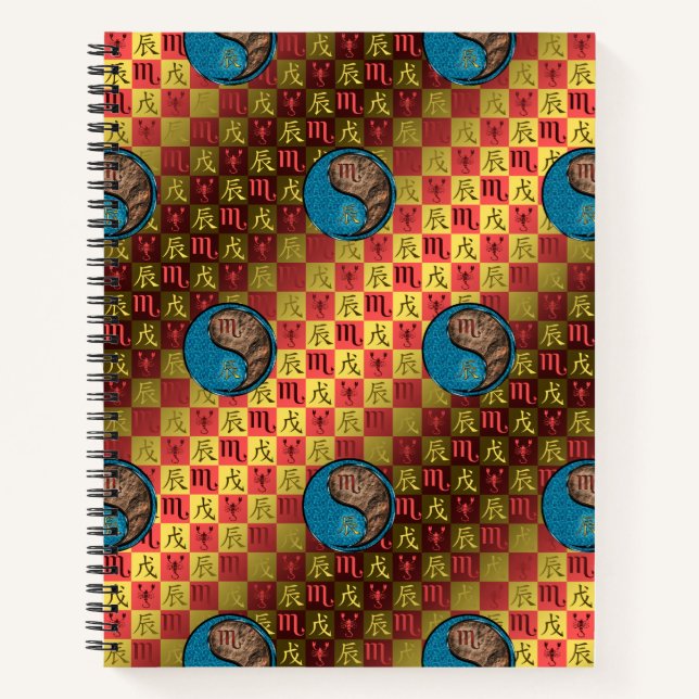 Carnet Scorpion & Dragon de Terre (Devant)