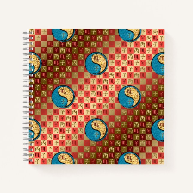 Carnet Scorpion & Rat de feu (Devant)