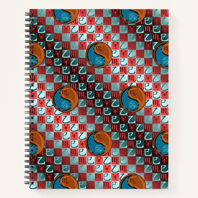 Carnet Scorpion & Serpent de Bois (Devant)