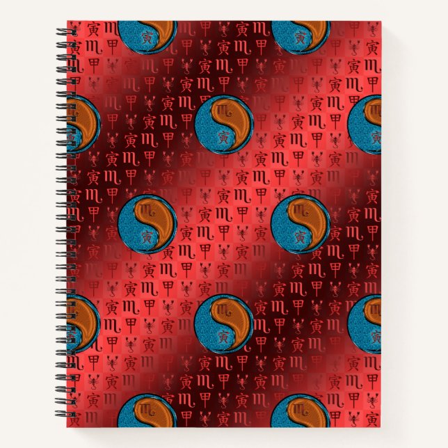 Carnet Scorpion & Tigre de Bois (Devant)
