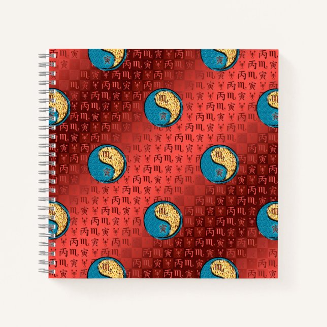Carnet Scorpion & Tigre de Feu (Devant)