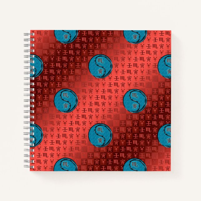 Carnet Scorpion & Tigre d'eau (Devant)