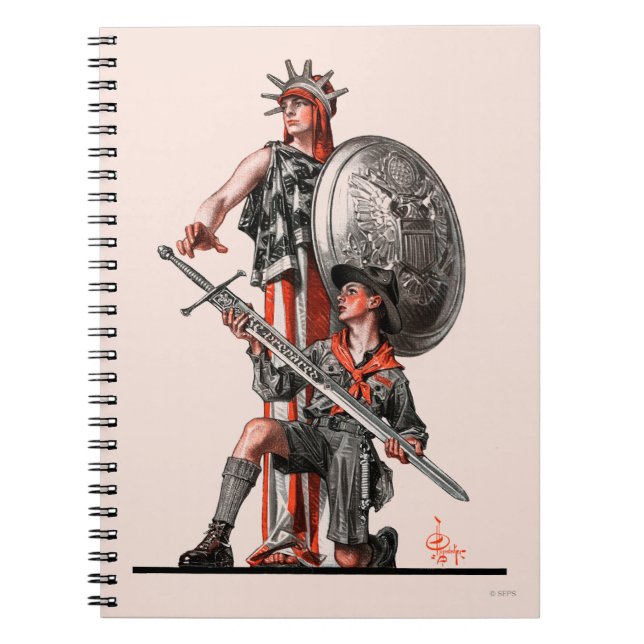 Carnet Scout et liberté de garçon (Devant)