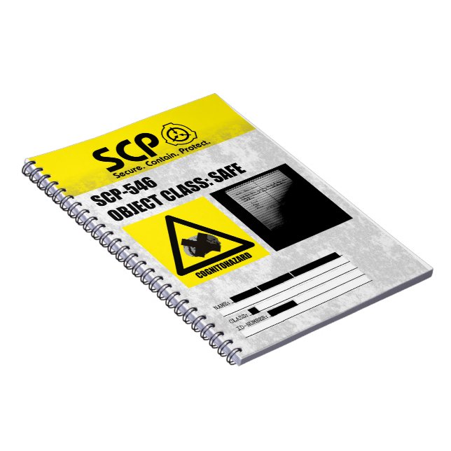 Carnet SCP - 546 "Un ordinateur portable" (Côté Droit)