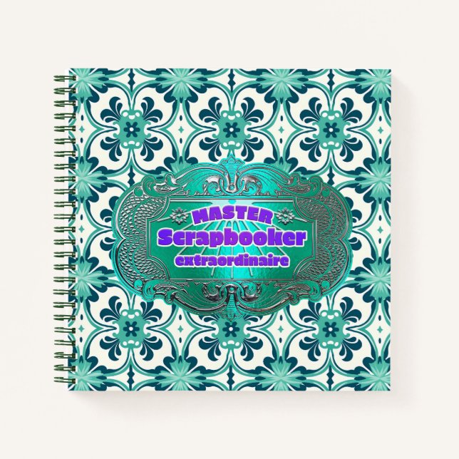Carnet Scrapbookers - Master Scrapbooker Extraordinaire (Devant)