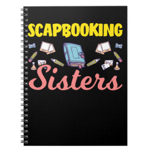 Carnet Scrapbooking Sister Hobby Book Crafting Friends