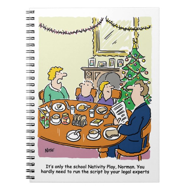 Carnet Script de lecture de la nativité scolaire (Devant)