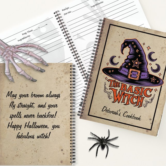 Carnet Script Halloween Sorcière Épouvantable Sombre Pers (Créateur téléchargé)