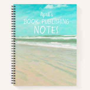 Carnet Sea and Sand Ocean Scene