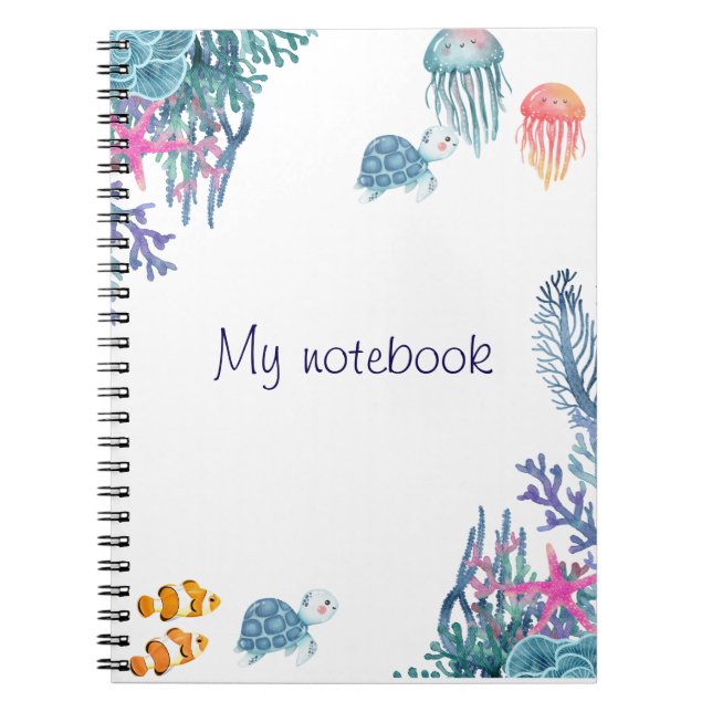 Carnet Sea Breeze - mignon Journal pour Ocean Love (Devant)