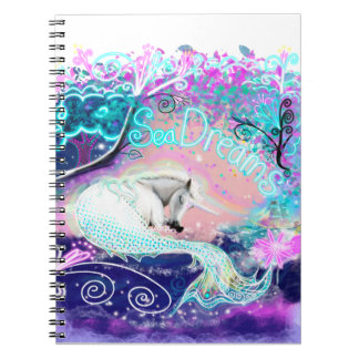 Carnet Sea Dreams Unicorn Art
