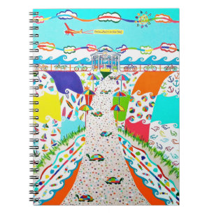 Carnet Sea Isle Promenade Spiral Notebook