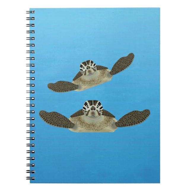 Carnet Sea Turtles Spiral Notebook (Devant)