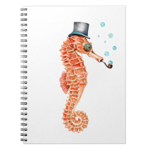 Carnet Seahorse Steampunk