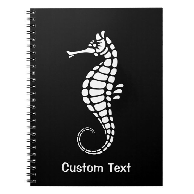 Carnet Seahorse White (Devant)