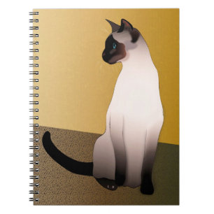 Carnet Seal Point Siamese Chat