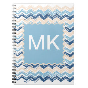 Carnet Seashore Scribble ZigZag