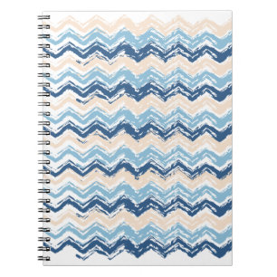 Carnet Seashore Scribble ZigZag
