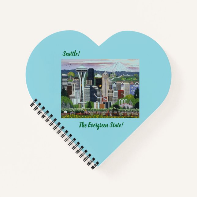 Carnet Seattle Washington (Devant)