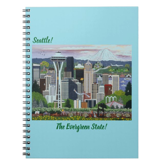 Carnet Seattle Washington (Devant)