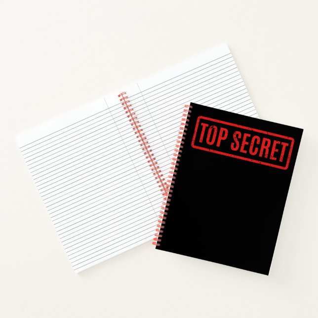 Carnet secret de pointe noir (Intérieur)