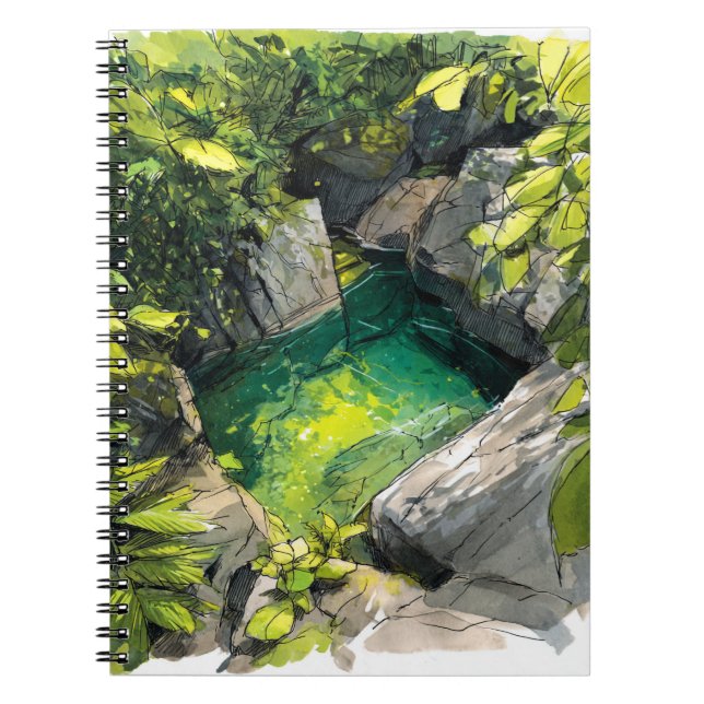 Carnet secret Jungle Pool (Devant)
