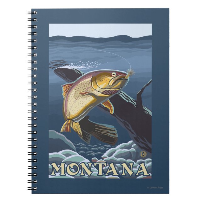 Carnet Section de la pêche à la truite - Montana (Devant)