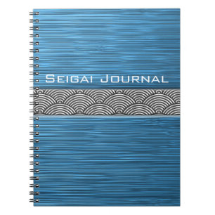 Carnet seigai turquoise