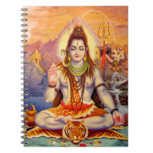 Seigneur Shiva Meditating Notebook