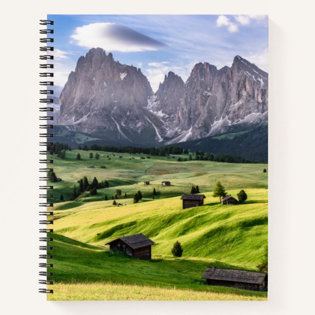 Carnet Seiser Alm | Alpes Dolomites, Italie (Devant)