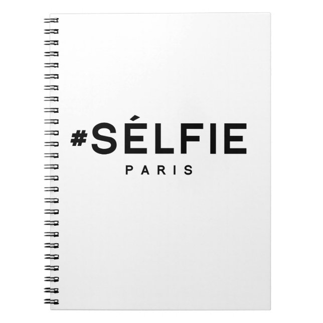 CARNET SELFIE PARIS (Devant)