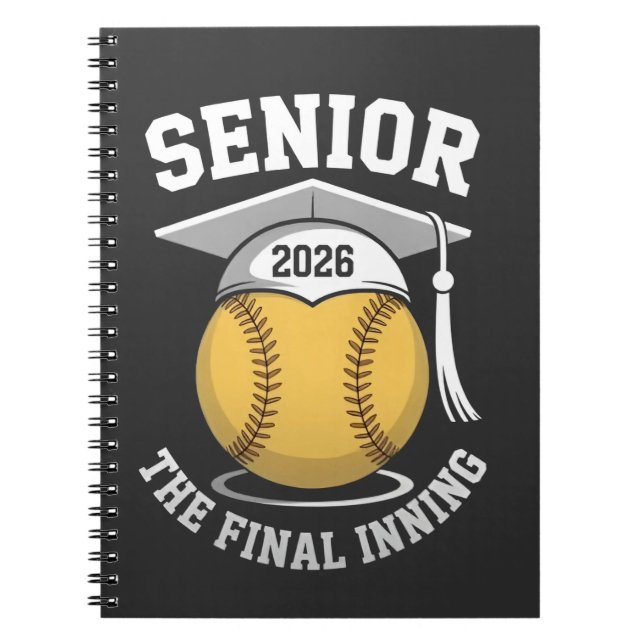 Carnet Senior The Final Inning 2026 Softball Graduation (Devant)