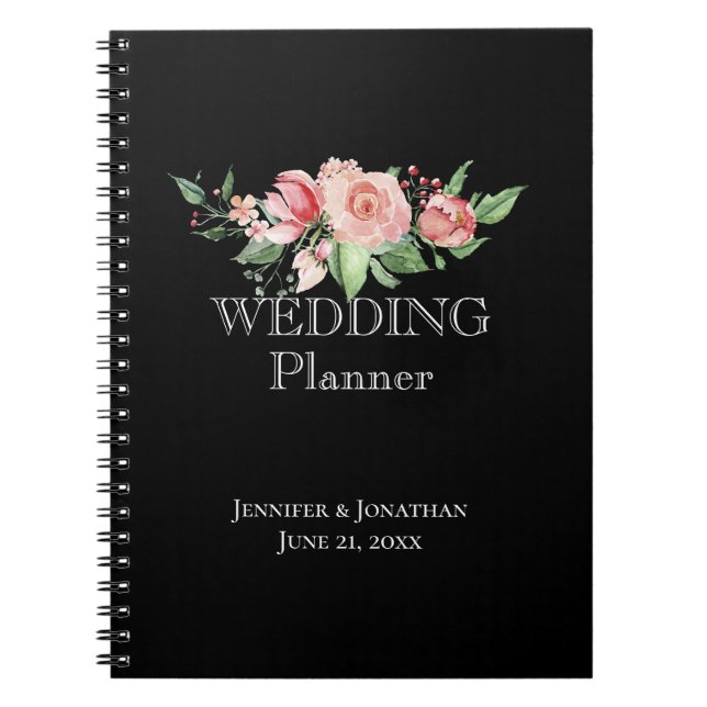 Carnet Sentez les Roses, Floral Swag Wedding planner (Devant)