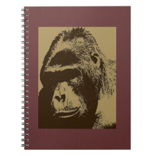Carnet Sepia Gorilla