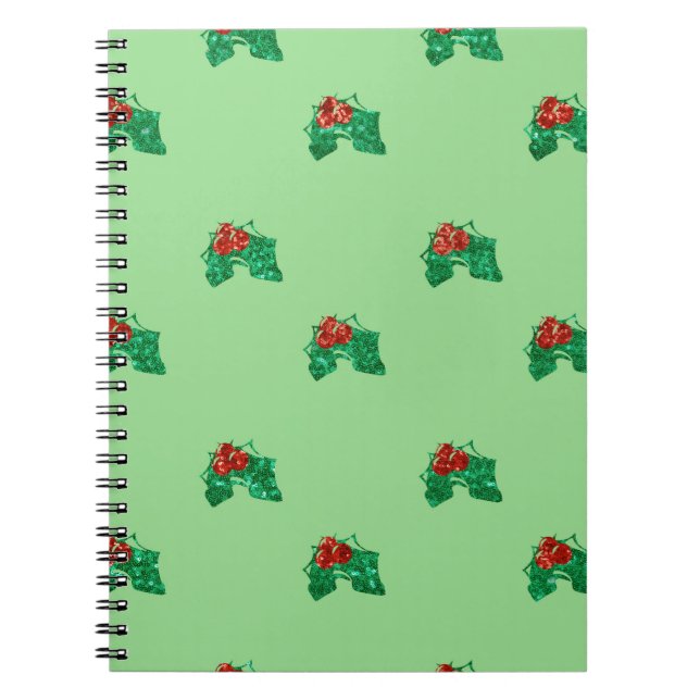 Carnet Séquence noël Holly (Devant)