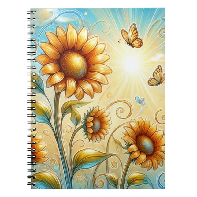 Carnet Sérénade de rayon de soleil (Devant)