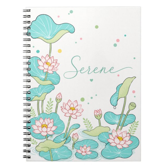 Carnet Serene-Aesthetic  (Devant)