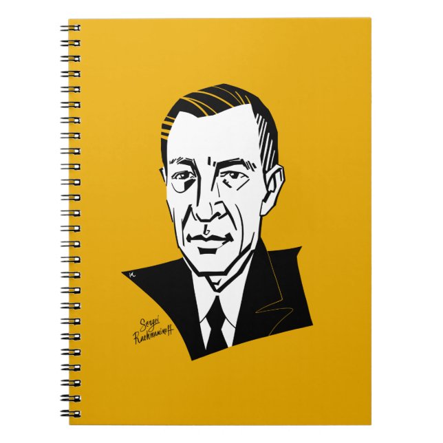 Carnet Sergei Rachmaninoff (Devant)