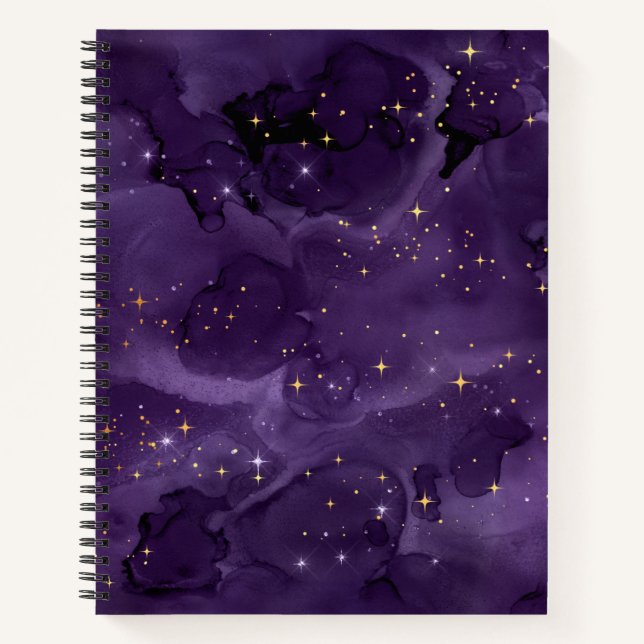 Carnet Série Conception Galaxie Violette 8 (Devant)
