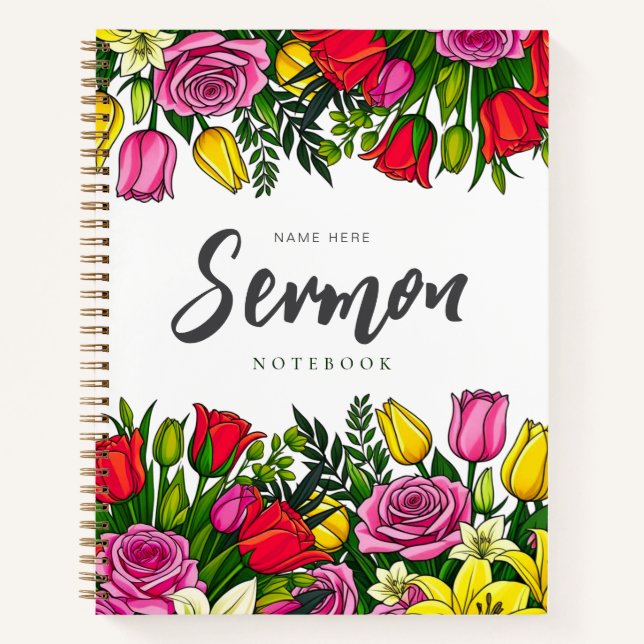 Carnet Sermon moderne (Devant)
