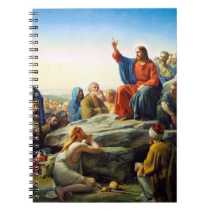 Carnet Sermon sur le mont par Carl Bloch