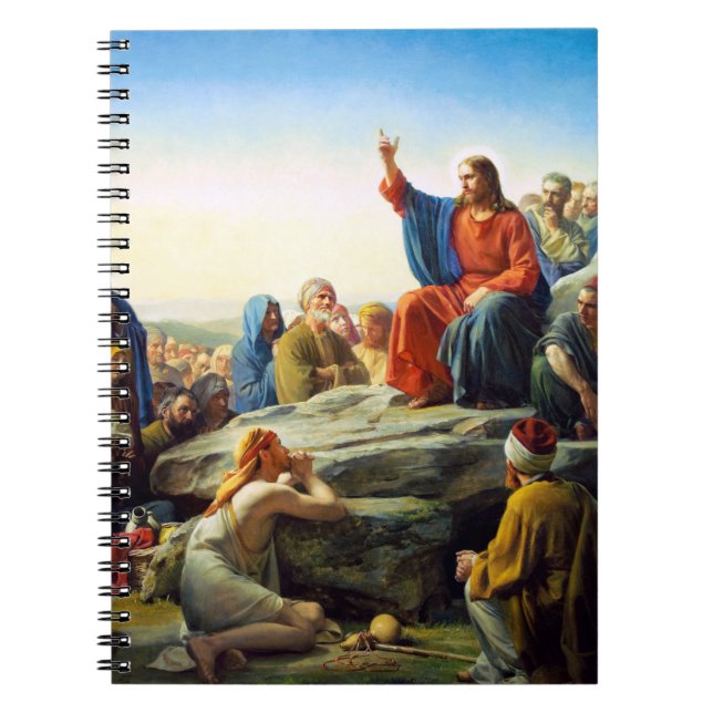 Carnet Sermon sur le mont par Carl Bloch (Devant)