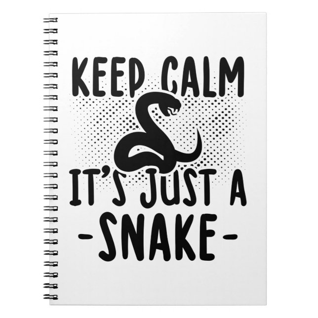 Carnet Serpent comme animal de compagnie | Don de reptile (Devant)