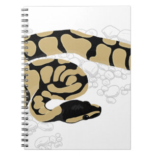 Carnet Serpent de python de boule