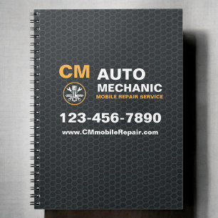 Carnet Services de réparation automobile de mécanicien mo