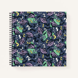 Carnet Sésame Sésame   Count von Count Doodle Motif