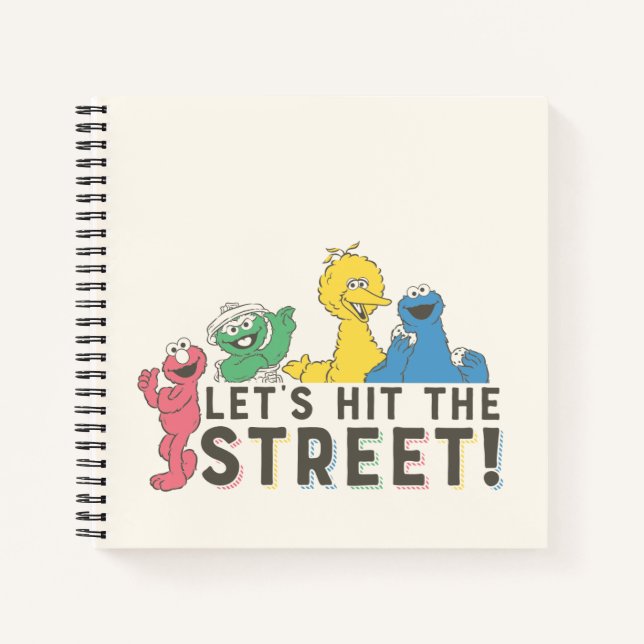 Carnet Sesame Street | Allons dans la rue ! (Devant)